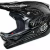 PROTECTIVE GEAR Troy Lee 2015 D3 Pinstripe II Carbon Helmet-Black