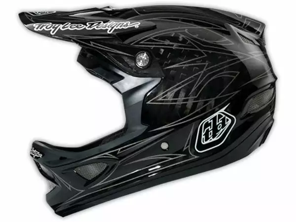 PROTECTIVE GEAR Troy Lee 2015 D3 Pinstripe II Carbon Helmet-Black 5 PROTECTIVE GEAR Troy Lee 2015 D3 Pinstripe II Carbon Helmet-Black
