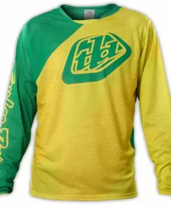 RACE WEAR Troy Lee 2014 Sprint Race Jersey-Turismo Green/Yellow 5 RACE WEAR Troy Lee 2014 Sprint Race Jersey-Turismo Green/Yellow