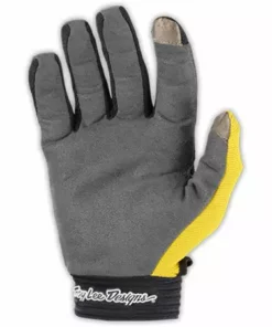 Troy Lee Sprint Gloves-Yellow/Black RACE WEAR