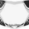 Troy Lee Number Plate-Silver/Black/White Numbers/Plates/Padsets