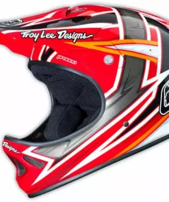 PROTECTIVE GEAR Troy Lee 2015 D2 Helmet-Proven Red