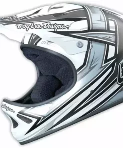 Troy Lee 2015 D2 Helmet-Proven White
