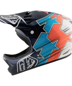 Troy Lee D2 Composite Helmet-Fusion Blue PROTECTIVE GEAR