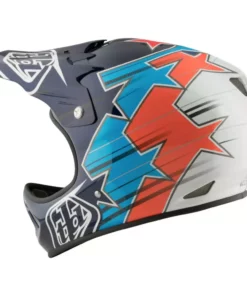 Troy Lee D2 Composite Helmet-Fusion Blue PROTECTIVE GEAR