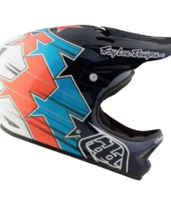 Troy Lee D2 Composite Helmet-Fusion Blue PROTECTIVE GEAR