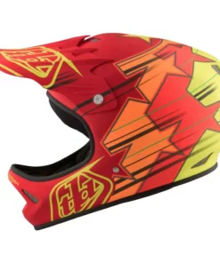 PROTECTIVE GEAR Troy Lee D2 Composite Helmet-Fusion Red 17 PROTECTIVE GEAR Troy Lee D2 Composite Helmet-Fusion Red