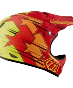 PROTECTIVE GEAR Troy Lee D2 Composite Helmet-Fusion Red 14 PROTECTIVE GEAR Troy Lee D2 Composite Helmet-Fusion Red