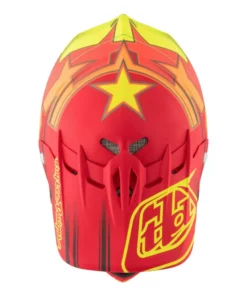 PROTECTIVE GEAR Troy Lee D2 Composite Helmet-Fusion Red 11 PROTECTIVE GEAR Troy Lee D2 Composite Helmet-Fusion Red