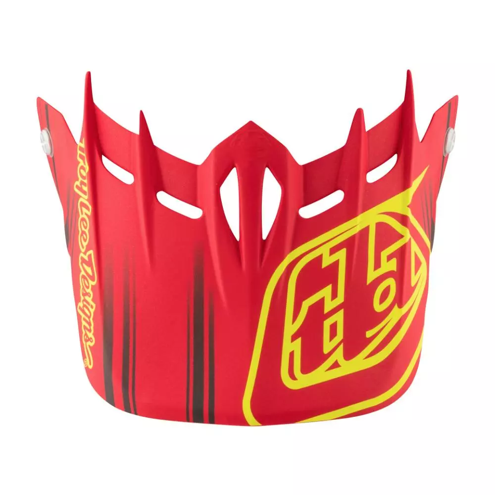 PROTECTIVE GEAR Troy Lee D2 Composite Helmet-Fusion Red 8 PROTECTIVE GEAR Troy Lee D2 Composite Helmet-Fusion Red