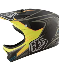 Troy Lee D2 Composite Helmet-Pulse Black