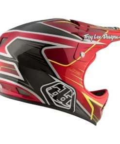 Troy Lee D2 Composite Helmet-Pulse Red 17 Troy Lee D2 Composite Helmet-Pulse Red