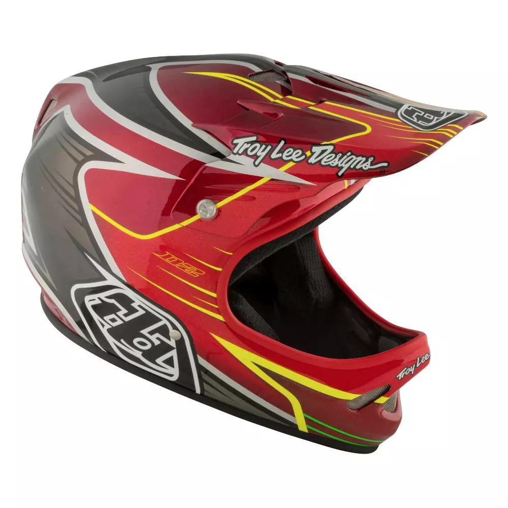 Troy Lee D2 Composite Helmet-Pulse Red 7 Troy Lee D2 Composite Helmet-Pulse Red