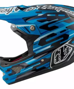 Troy Lee D3 Carbon MIPS Helmet-Code Blue