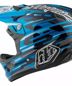 Troy Lee D3 Carbon MIPS Helmet-Code Blue