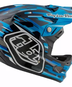 Troy Lee D3 Carbon MIPS Helmet-Code Blue