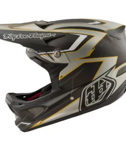 PROTECTIVE GEAR Troy Lee D3 Carbon MIPS Helmet-Cadence Gray
