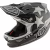 Troy Lee D3 Carbon MIPS Helmet-Freedom Black/Gray PROTECTIVE GEAR