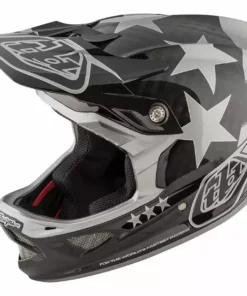 Troy Lee D3 Carbon MIPS Helmet-Freedom Black/Gray PROTECTIVE GEAR