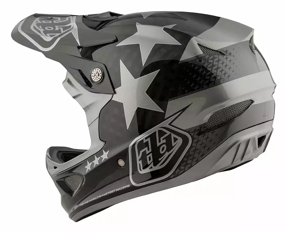 Troy Lee D3 Carbon MIPS Helmet-Freedom Black/Gray PROTECTIVE GEAR 8 Troy Lee D3 Carbon MIPS Helmet-Freedom Black/Gray PROTECTIVE GEAR