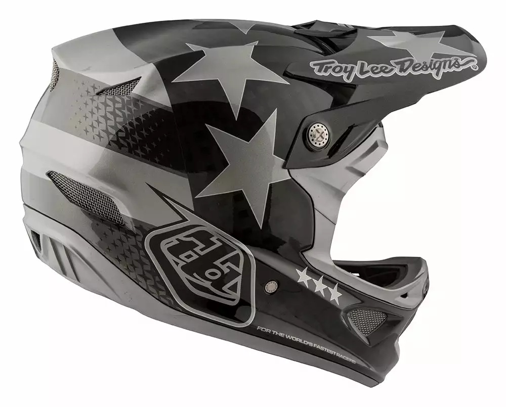 Troy Lee D3 Carbon MIPS Helmet-Freedom Black/Gray PROTECTIVE GEAR 9 Troy Lee D3 Carbon MIPS Helmet-Freedom Black/Gray PROTECTIVE GEAR