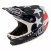 PROTECTIVE GEAR Troy Lee D3 Carbon MIPS Helmet-Freedom Blue