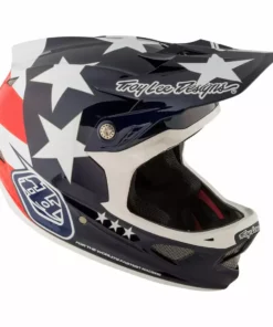 PROTECTIVE GEAR Troy Lee D3 Carbon MIPS Helmet-Freedom Blue 11 PROTECTIVE GEAR Troy Lee D3 Carbon MIPS Helmet-Freedom Blue