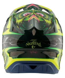 PROTECTIVE GEAR Troy Lee D3 Carbon MIPS Helmet-Nightfall Green