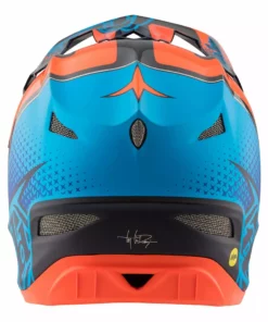 PROTECTIVE GEAR Troy Lee D3 Carbon MIPS Helmet-Starburst Orange 14 PROTECTIVE GEAR Troy Lee D3 Carbon MIPS Helmet-Starburst Orange