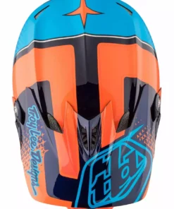 PROTECTIVE GEAR Troy Lee D3 Carbon MIPS Helmet-Starburst Orange 15 PROTECTIVE GEAR Troy Lee D3 Carbon MIPS Helmet-Starburst Orange