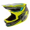 Troy Lee D3 Composite Helmet-Cadence Black/Yellow