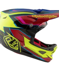 Troy Lee D3 Composite Helmet-Cadence Red/Yellow 14 Troy Lee D3 Composite Helmet-Cadence Red/Yellow