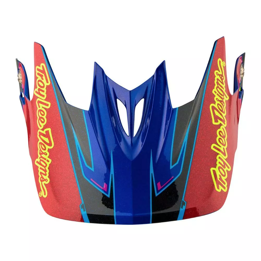 Troy Lee D3 Composite Helmet-Cadence Red/Yellow 3 Troy Lee D3 Composite Helmet-Cadence Red/Yellow