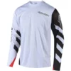 Troy Lee Designs Sprint Elite Escape Long Sleeve Jersey-White/Black RACE WEAR