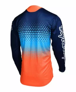 Troy Lee Sprint Jersey-Starburst Navy/Orange RACE WEAR