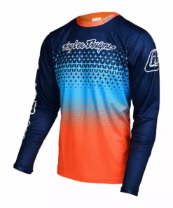 Troy Lee Sprint Jersey-Starburst Navy/Orange RACE WEAR