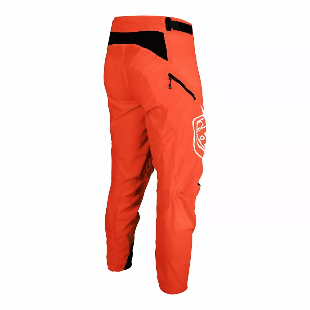 RACE WEAR Troy Lee Sprint Pants-Solid Orange 2 RACE WEAR Troy Lee Sprint Pants-Solid Orange
