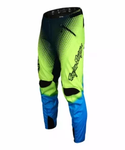 RACE WEAR Troy Lee Sprint Pants-Starburst Fluorescent Yellow