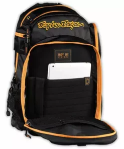Troy Lee Ignition Backpack-Black/Orange