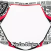Numbers/Plates/Padsets Troy Lee Snap Number Plate-White/Black