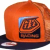 Troy Lee Perfection 2.0 Snapback Hat-Orange APPAREL