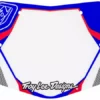 Troy Lee Snap Number Plate-Red/White/Blue Numbers/Plates/Padsets