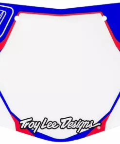 Troy Lee Snap Number Plate-Red/White/Blue Numbers/Plates/Padsets
