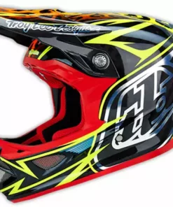 Troy Lee 2015 D3 Carbon Helmet-Speeda Yellow