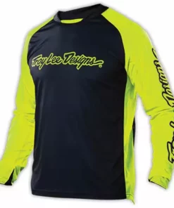 RACE WEAR Troy Lee 2015 Sprint Race Jersey-Gray/Yellow