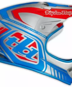 Troy Lee 2013 D2 Delta Composite Helmet-Silver/Blue