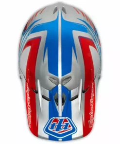 Troy Lee 2013 D2 Delta Composite Helmet-Silver/Blue