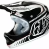 Troy Lee 2013 D2 Delta Composite Helmet-White/Black PROTECTIVE GEAR