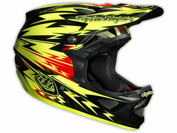 Troy Lee 2013 D3 Carbon Helmet-Thunder Yellow 2 Troy Lee 2013 D3 Carbon Helmet-Thunder Yellow