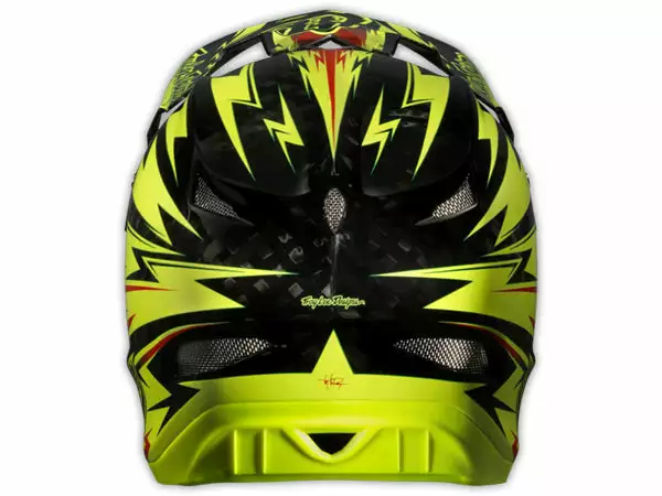 Troy Lee 2013 D3 Carbon Helmet-Thunder Yellow 4 Troy Lee 2013 D3 Carbon Helmet-Thunder Yellow
